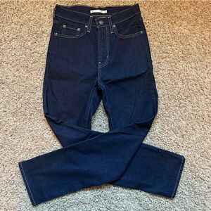 Levi’s 724 high rise straight jeans